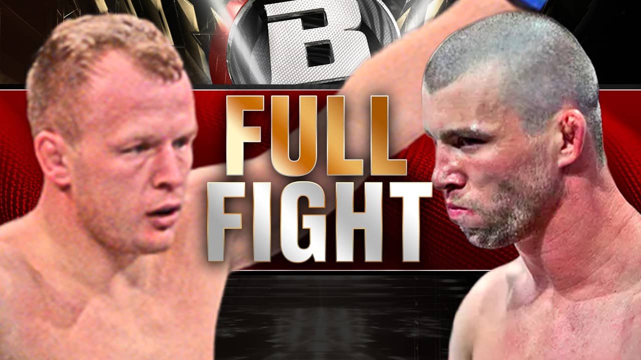 VICIOUS Fight End!! | Alexander Shlemenko v Jared Hess | Full Fight | Bellator 20