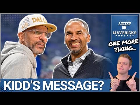 Jason Kidd is Making a STATEMENT With the Dallas Mavericks Current Rotations | Mavs Podcast