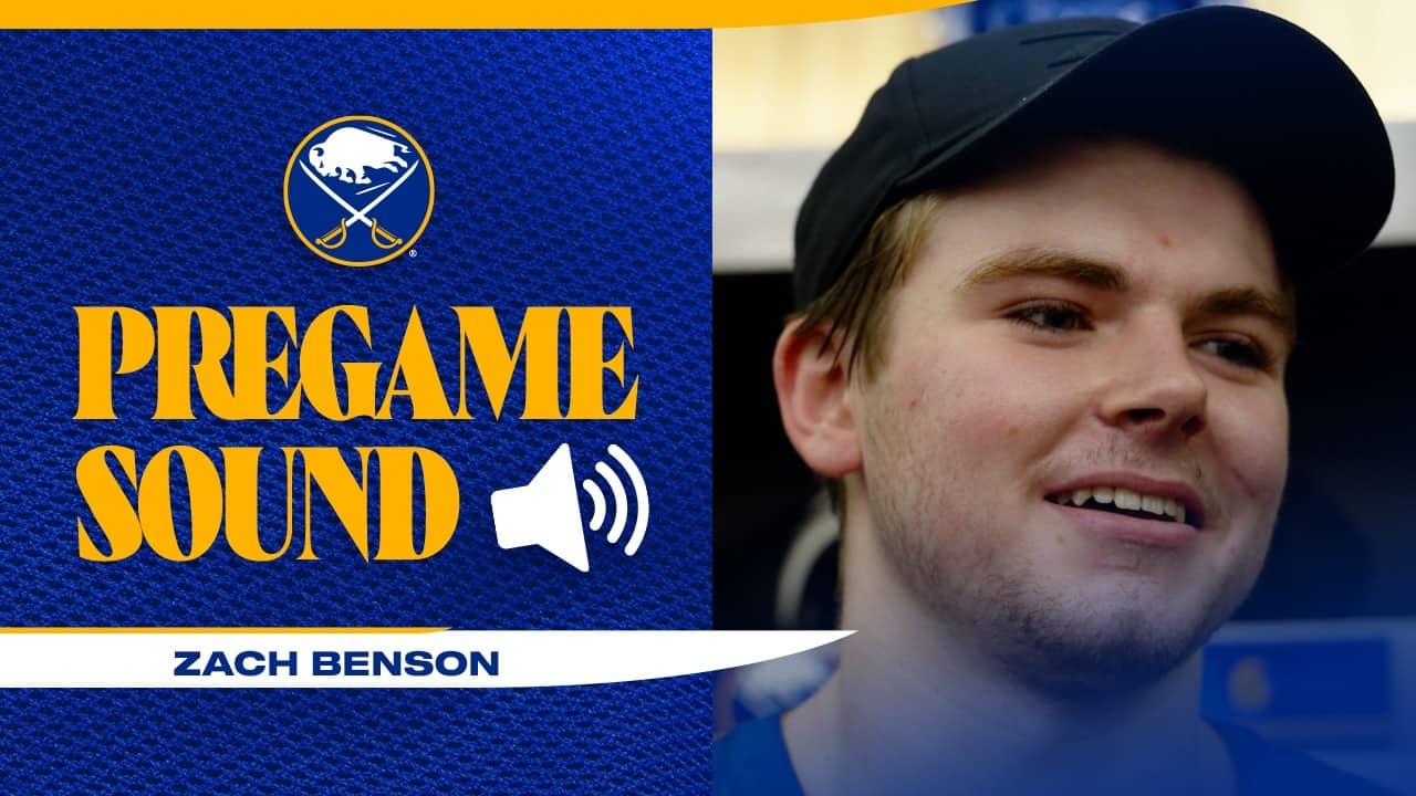 "Everyone Ropes, Everyone Rides" | Zach Benson Ahead Of Matchup With Red Wings | Buffalo Sabres