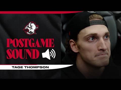 "You've Got To Take Care Of Your Own Business" | Tage Thompson On Josh Doan's Fight | Buffalo Sabres