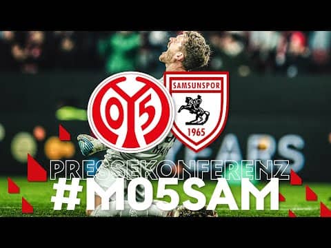 Die PK nach dem Spiel gegen Samsunspor | #M05SAM | #05ertv | Saison 2025/26