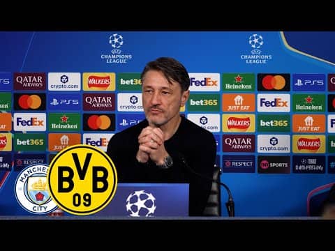 Kovac: „Haben City das Spiel in die Hand gegeben“ | PK nach Manchester City - BVB 4:1