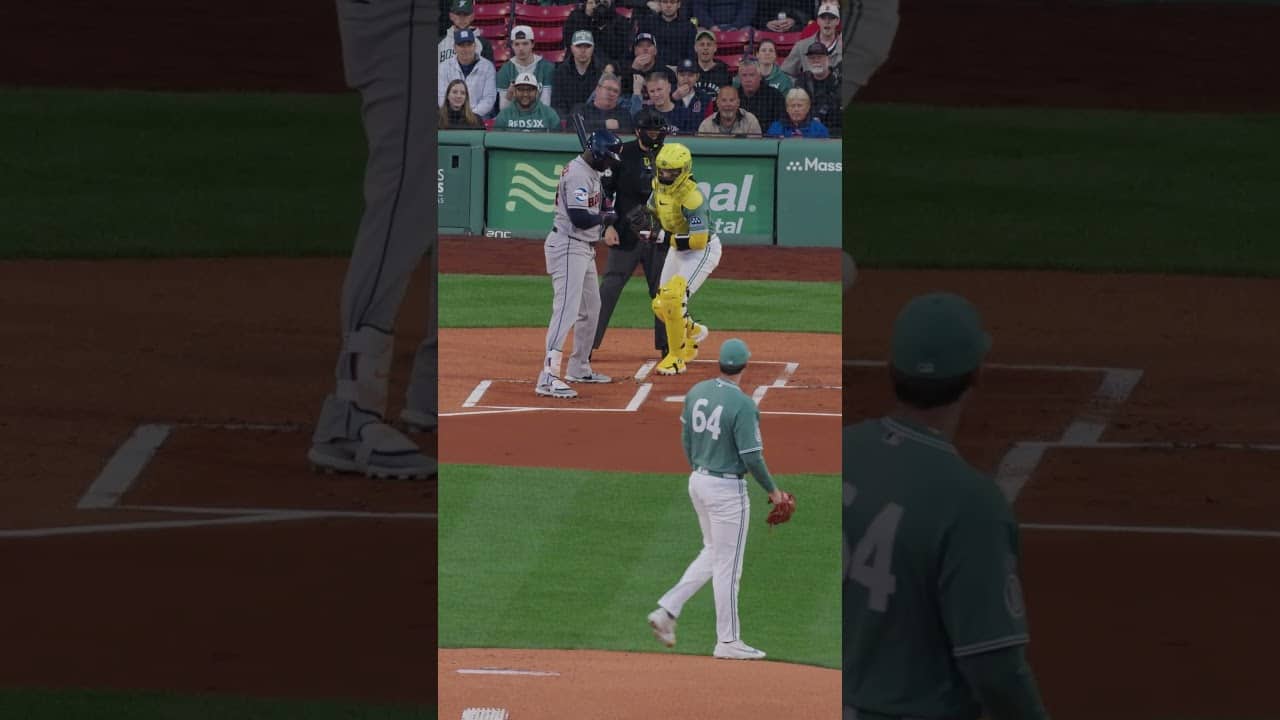 First Career K for Jake Bennett! #mlb #baseball #redsox