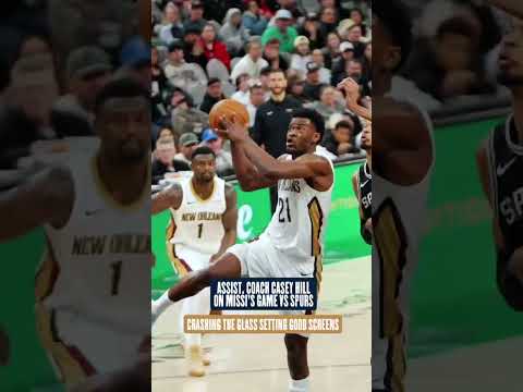 On Yves Missi's Game vs. Spurs #pelicans #nba