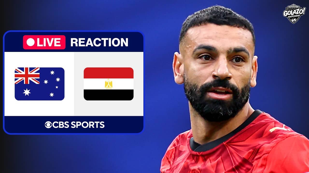 Golazo Matchday LIVE: Australia vs. Egypt REACTION + Argentina vs. Cape Verde PREVIEW