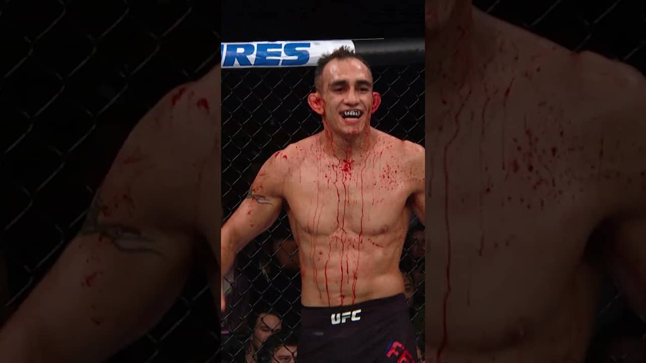 Imagine seeing this across the cage from you 👀 #ufcshorts