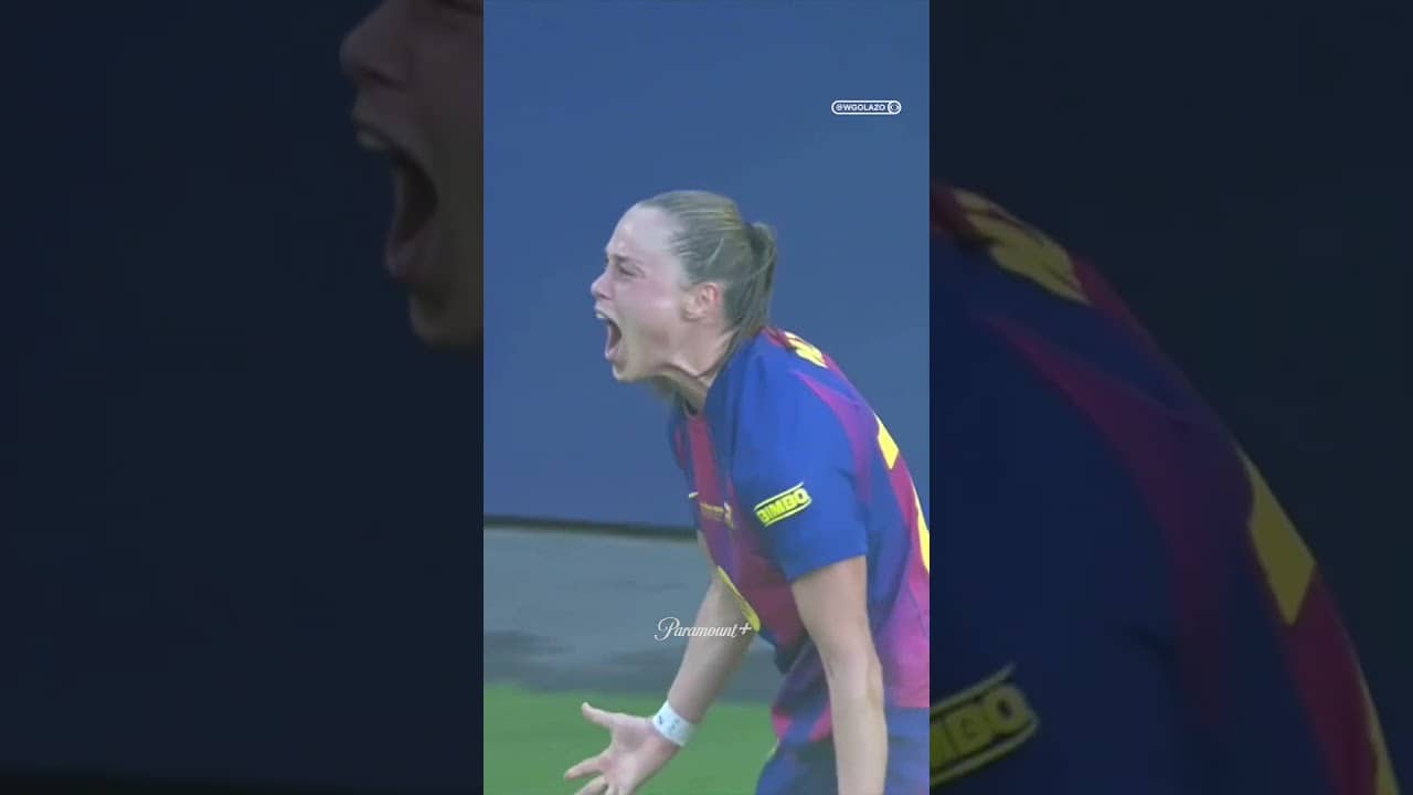 EWA PAJOR CLAIMS THE #UWCL GOLDEN BOOT AND BREAKS THE DEADLOCK IN THE UWCL FINAL 🤩
