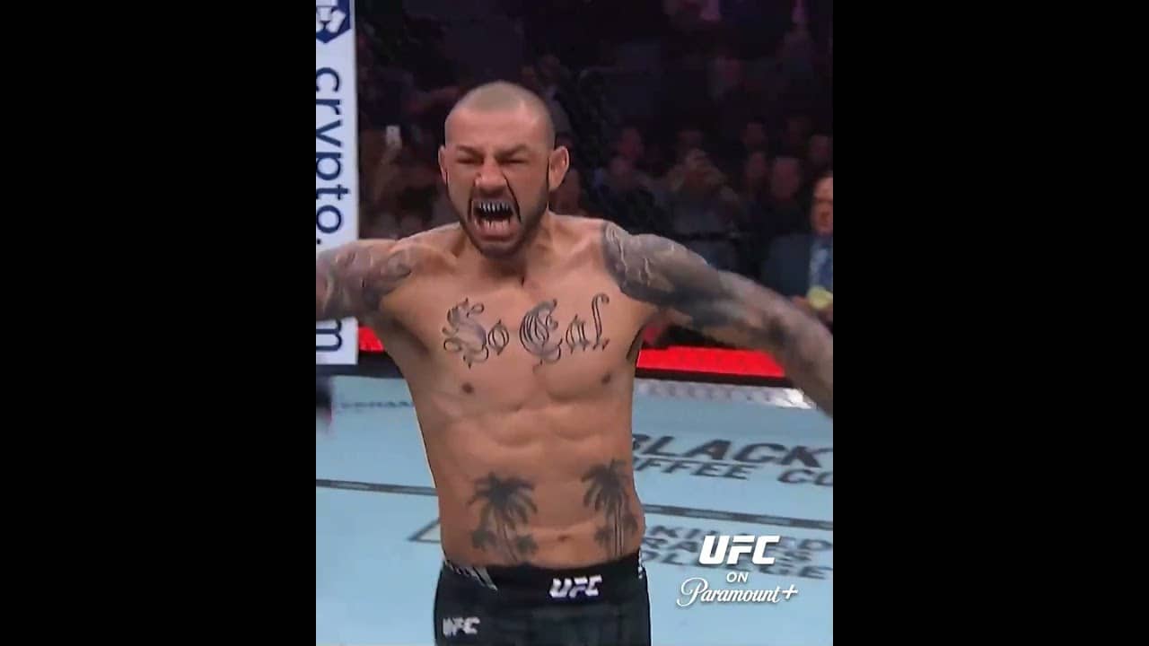 OUT COLD 🥶 #ufc327