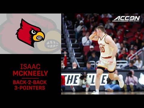 Louisville's Isaac McKneely Delivers Knockout Blow With Back-To-Back 3-pointers
