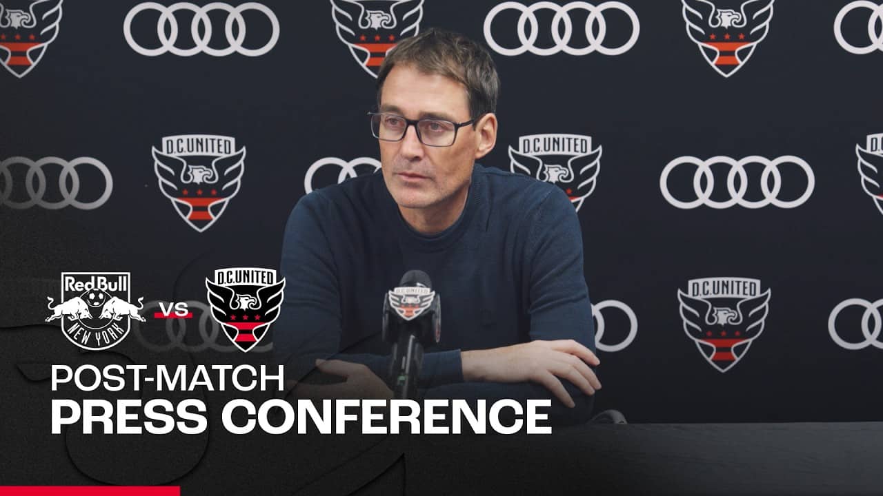 René Weiler Post-Match Press Conference | Red Bull New York vs D.C. United  | MLS 2026