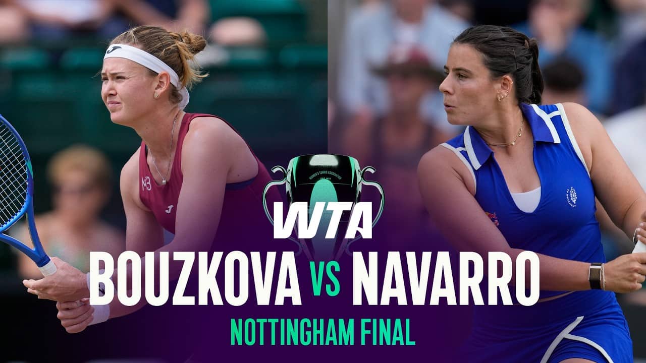 Marie Bouzkova vs. Emma Navarro | 2026 Nottingham Final | WTA Match Highlights
