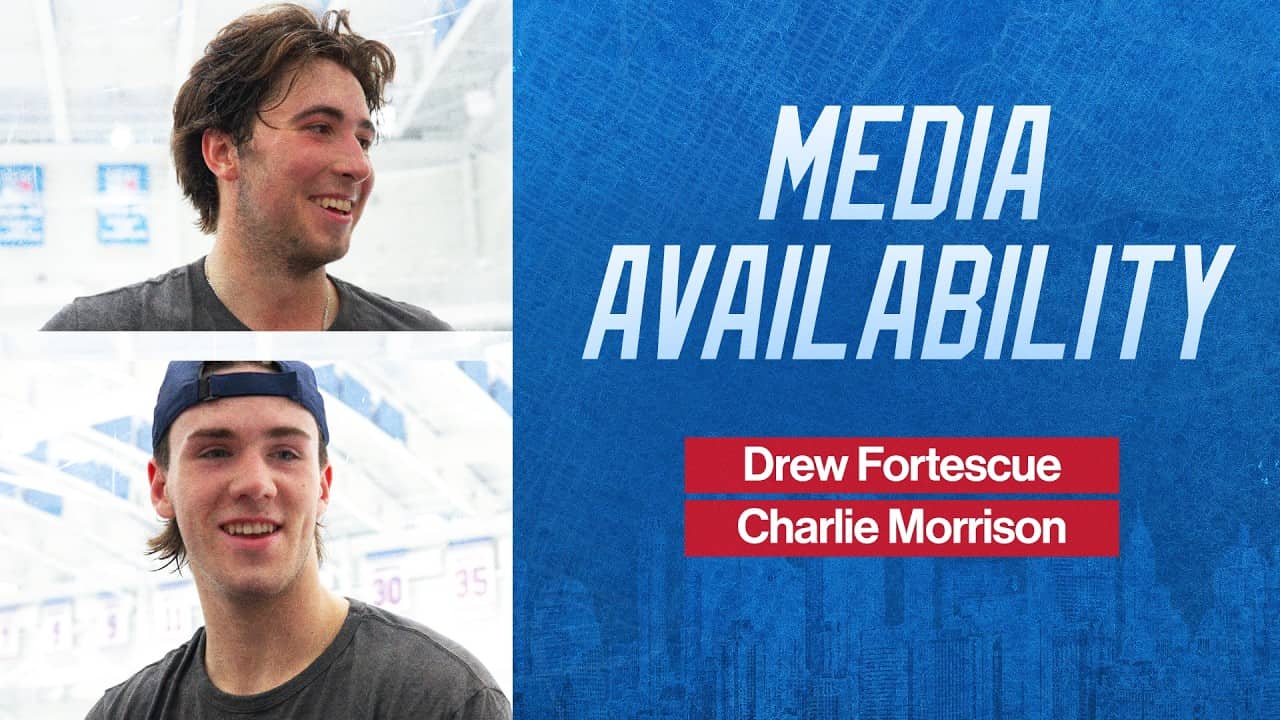 NYR Development Camp: Drew Fortescue & Charlie Morrison | June 30, 2026