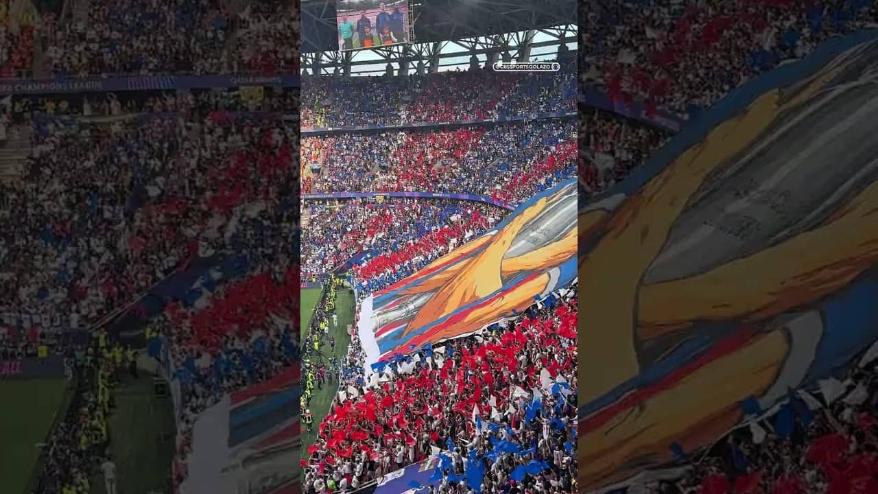 Arsenal and PSG Tifos 🔥 | CBS Sports Golazo