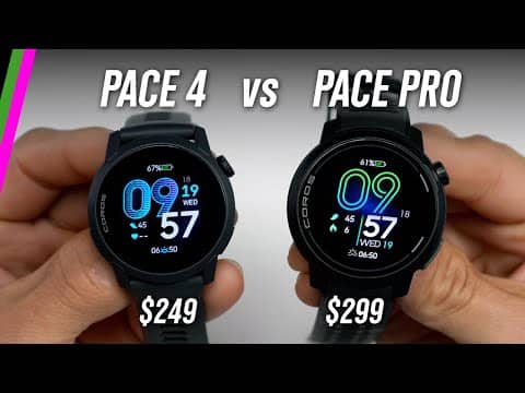 COROS Pace 4 vs Pace Pro In-Depth Comparison // An Easy Choice?