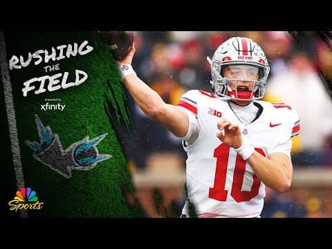 Ohio State had right demeanor for rivalry victory over Michigan | Rushing The Field | NBC Sports