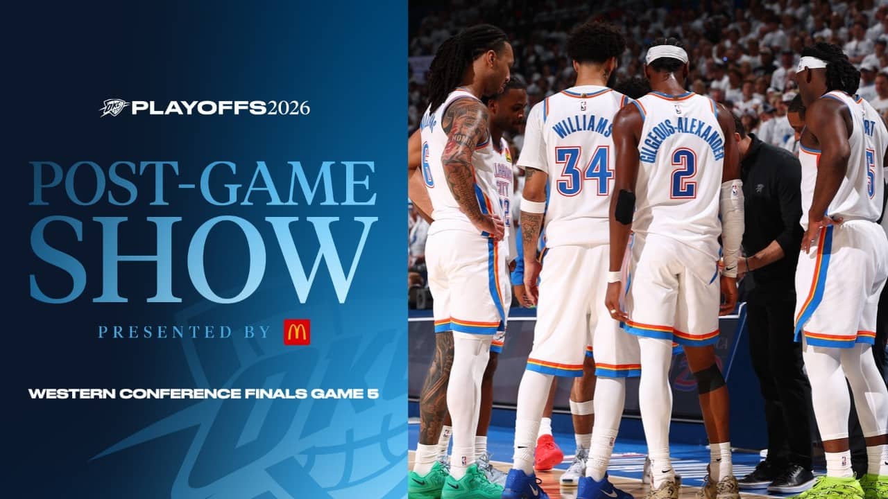 Thunder Takes 3-2 Series Lead Over Spurs | 2026 Playoff Post Game Show Presented by McDonald's