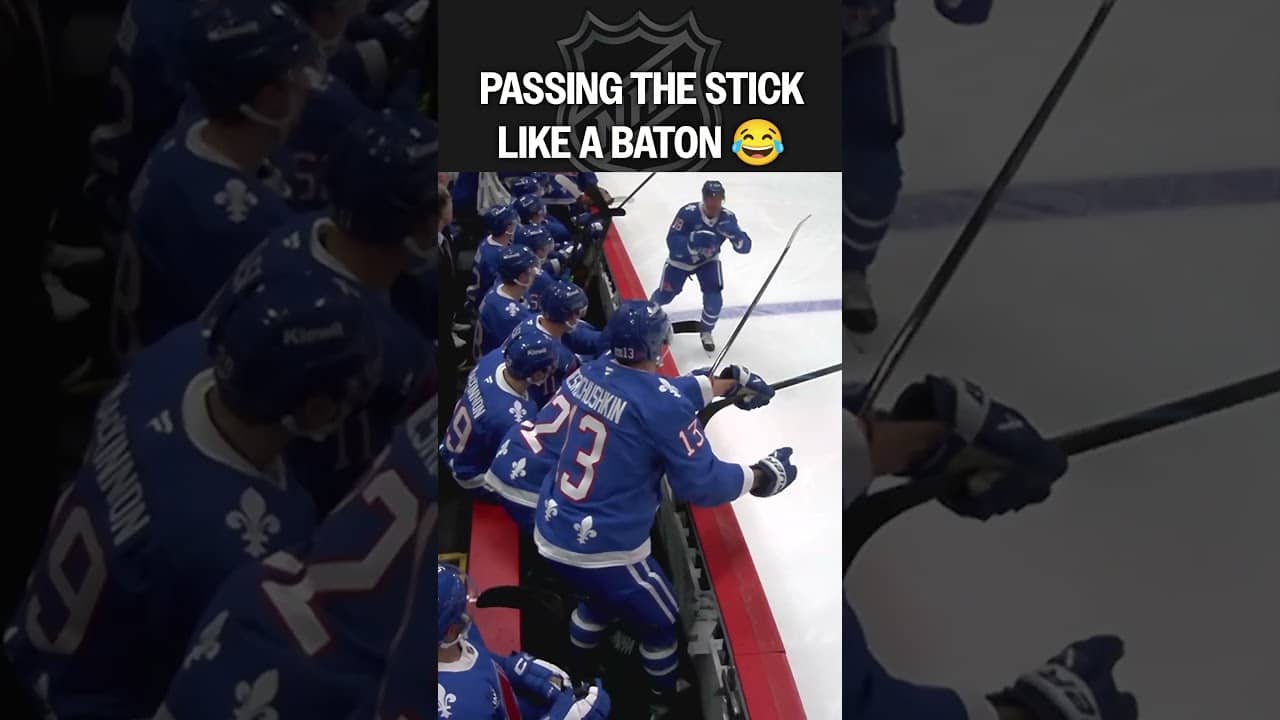 NHL or Track Meet?? 🏃‍♂️🥇😂