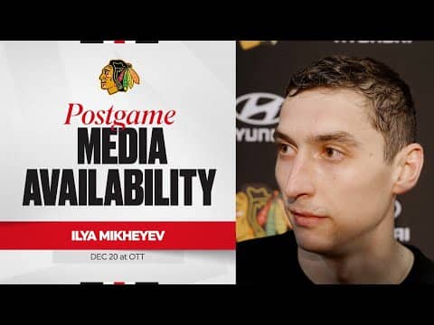 "We can play hard and don't push back." | Ilya Mikheyev Postgame 12.20.25
