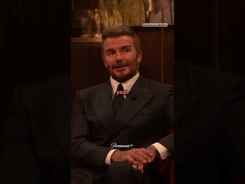 David Beckham reminisces on England vs. Greece at Old Trafford 💭 #BeckhamAndFriends #UCL