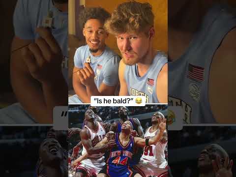 Coach Hubert Davis was boxing out 😂