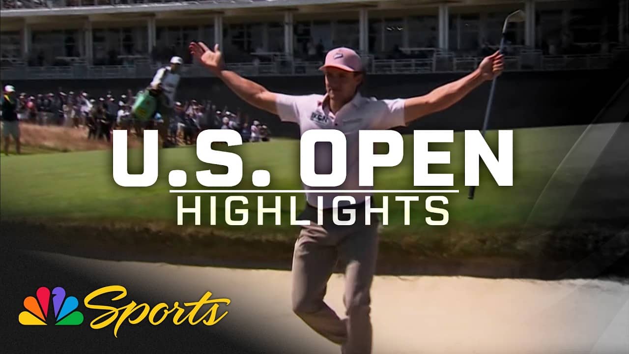 James Nicholas starts Round 3 in style at Shinnecock Hills | 2026 U.S. Open | Golf on NBC Sports