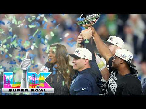 Super Bowl LX Vince Lombardi Trophy presentation | Super Bowl LX
