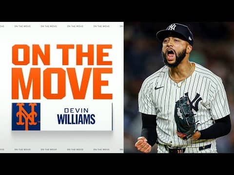 From the Bronx ➡️ Queens! Devin Williams in agreement with Mets on a three-year deal 😧