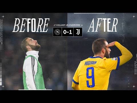 HIGUAÍN vs EVERYONE | Napoli 0-1 Juventus | Throwback SERIE A 2017/18