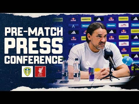Daniel Farke press conference | Leeds United v Liverpool | Premier League