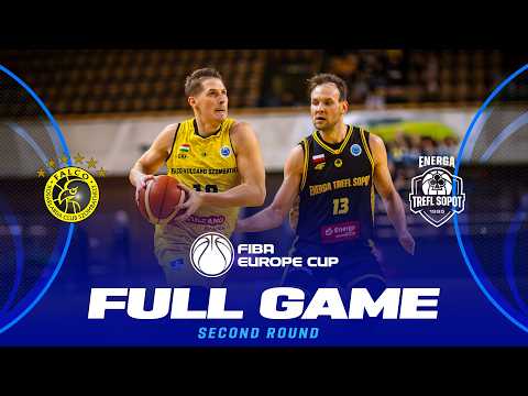 LIVE - Falco Vulcano Energia KC Szombathely v Energa Trefl Sopot | FIBA Europe Cup 2025-26