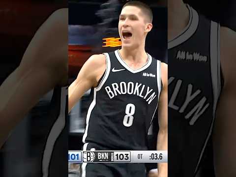 Rookie is clutch like that 🥶 #nba #brooklynnets #egordëmin