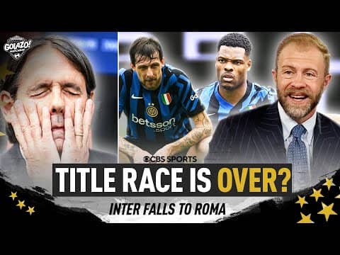 Inter's Scudetto hopes fade away with loss to Roma 🇮🇹 | Champions League lookahead 🏆 | Matchday