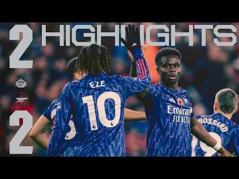 A point apiece in the North East | HIGHLIGHTS | Sunderland 2-2 Arsenal | Saka, Trossard | EPL