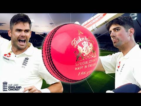 Pink Ball Under The Lights | First Ever Day/Night Test Match In England | Highlights