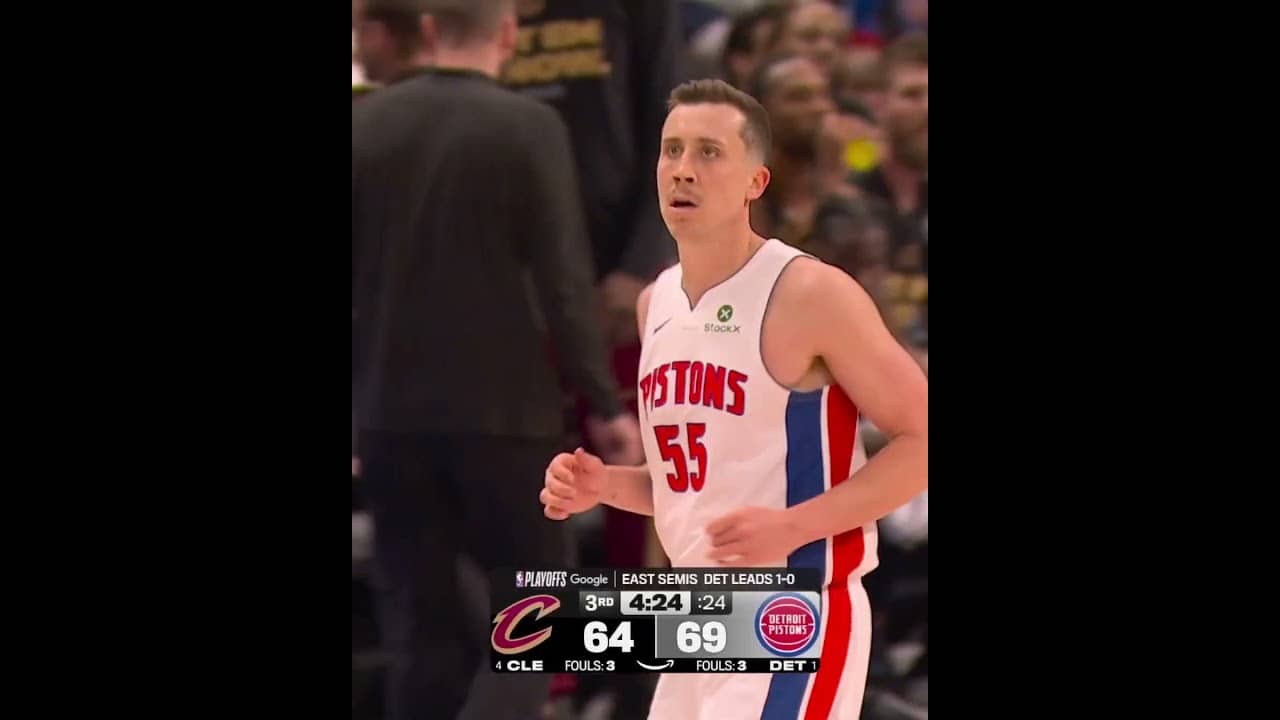 Game 2: 3rd Quarter Top Plays | Pistons vs. Cavs #nba #pistons #nbaplayoffs