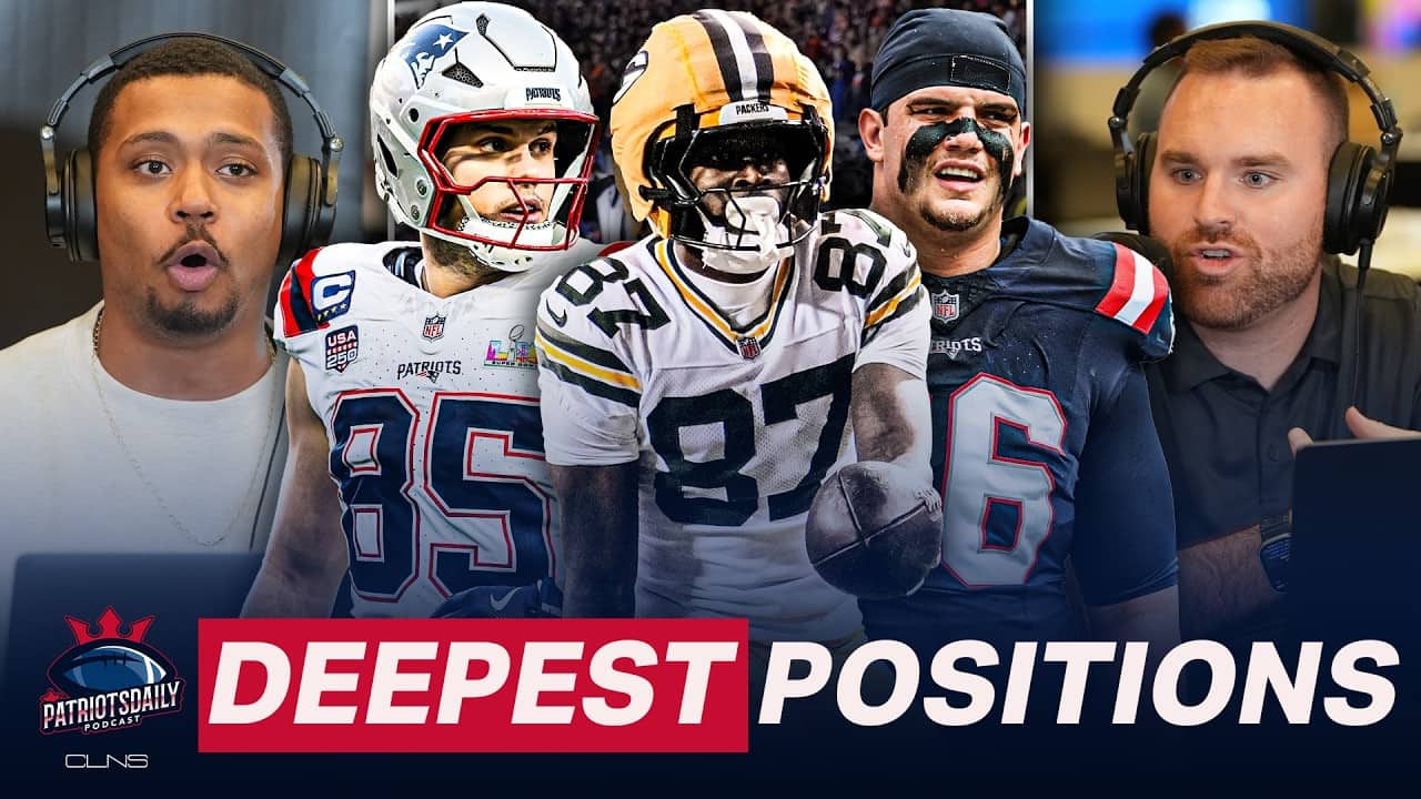 Patriots Top 5 DEEPEST Position Rooms on Roster | Patriots Daily