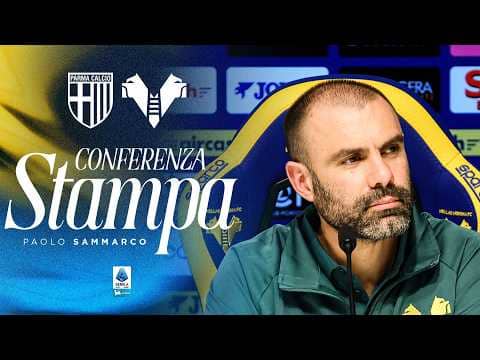 #ParmaVerona | Le parole di mister Paolo Sammarco