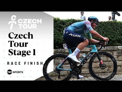 DOMINATION! 😮‍💨 | Men's 2025 Czech Tour Stage 1 Final KM's | TNT Sports Cycling