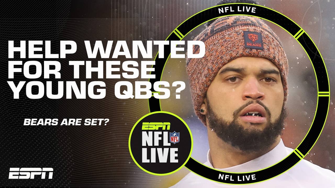 HELP WANTED ‼️ Do these young QBs need more pieces on offense? | NFL Live