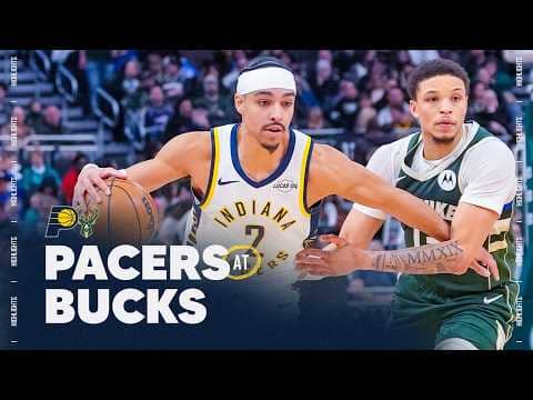 Andrew Nembhard Scores Career-High 18 PTS in Q4, Pacers Battle Bucks to Wire | Full Game Highlights