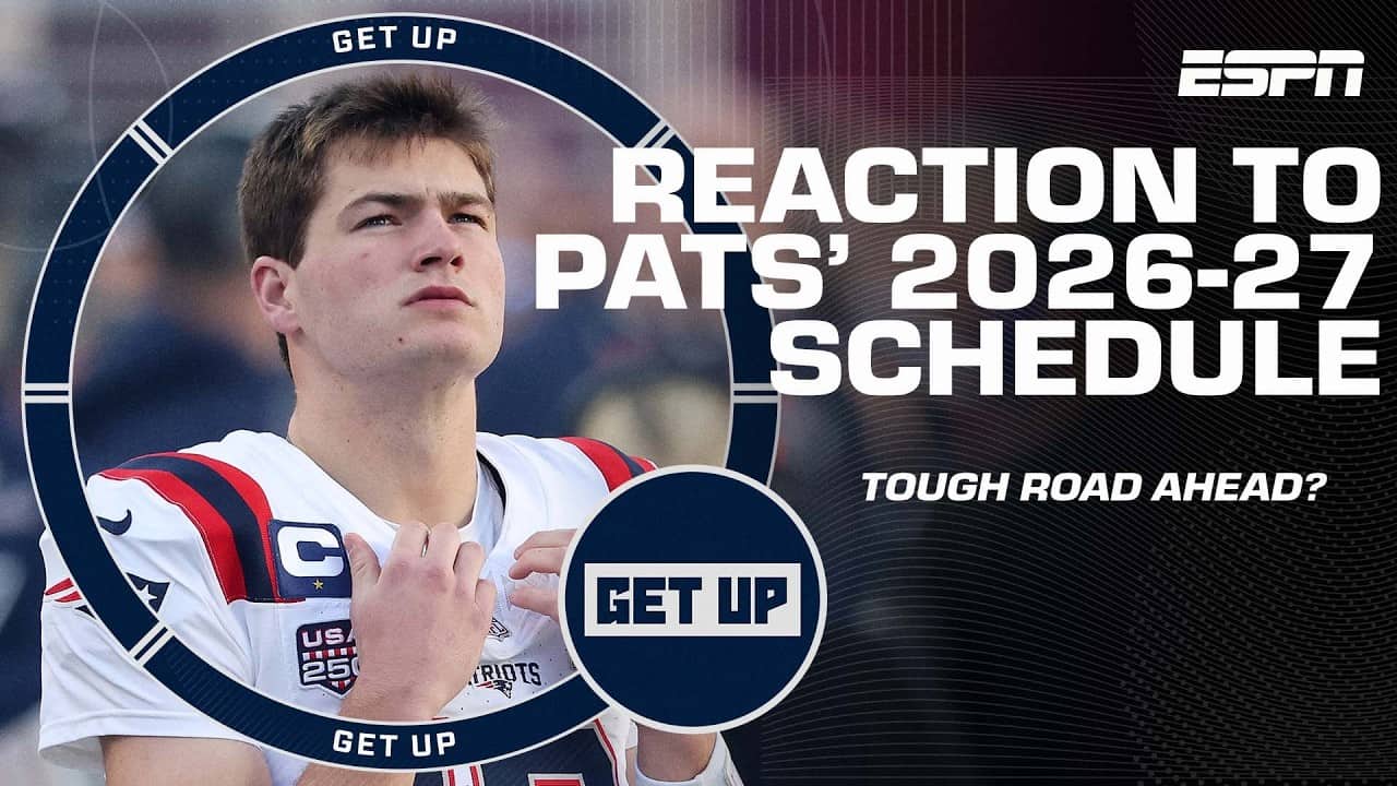 RC feels the Patriots could fall apart this season due to a tough 2026-27 schedule 👀 | Get Up