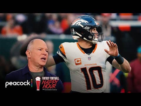 Bo Nix 'hasn't looked good' so far in Broncos offense | Fantasy Football Happy Hour | NFL on NBC