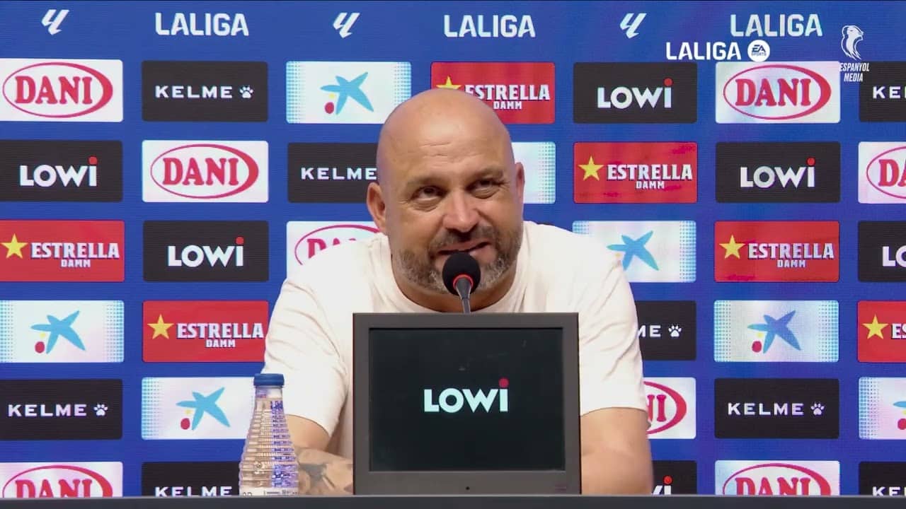 🎥 Roda de premsa postpartit de Manolo González #EspanyolRealSociedad