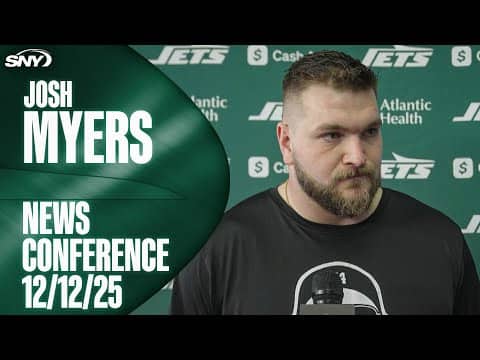 Josh Myers on signing contract extension with Jets