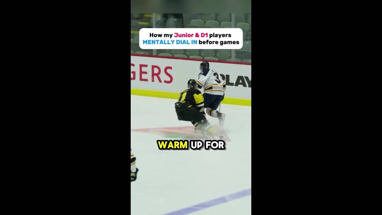 How my Junior & D1 players MENTALLY DIAL IN before games