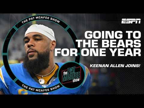 Keenan Allen's awkward conversation after RETURNING to the Chargers 😳 | The Pat McAfee Show