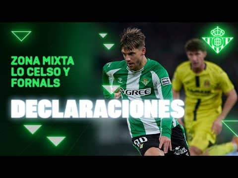 Zona Mixta de Chimy y Aitor tras el #RealBetisVillarreal 🗣🎙 | Real BETIS Balompié
