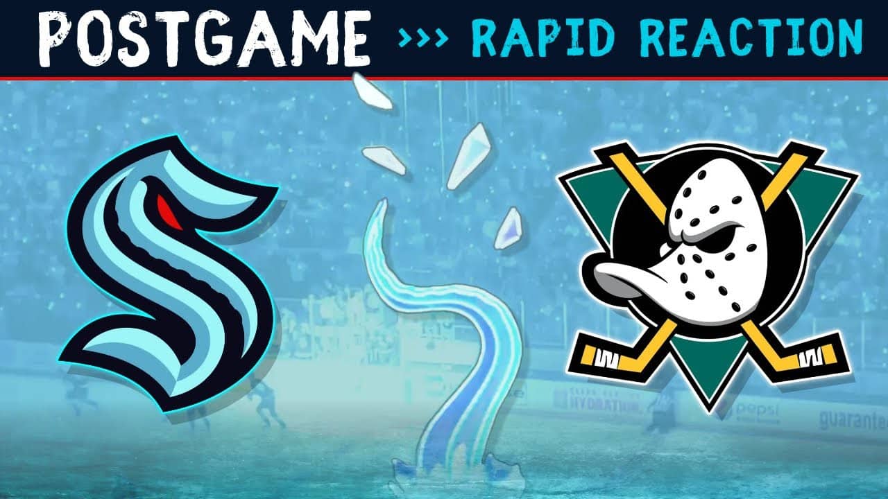 Kraken vs. Ducks Live Postgame Recap