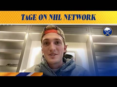 Tage Thompson Joins Players Only On NHL Network | Buffalo Sabres