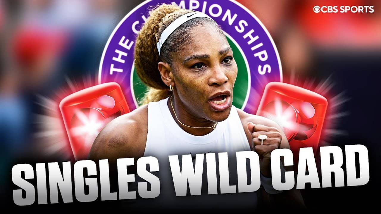 Serena Williams returns to singles at Wimbledon after accepting wild card 👀